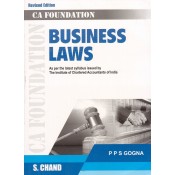 S. Chand's Business Laws for CA Foundation November 2018 Exam [New Syllabus] by P P S Gogna